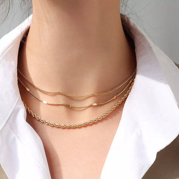 Titanium Steel Chain Necklace